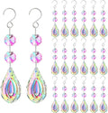 20pcs Colorful Crystals Suncatcher by HDHYALINEDORA