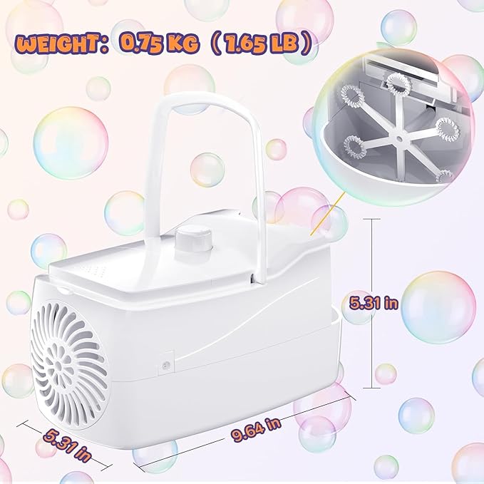 Bubble Machine, Automatic Bubble Blower - Image 7