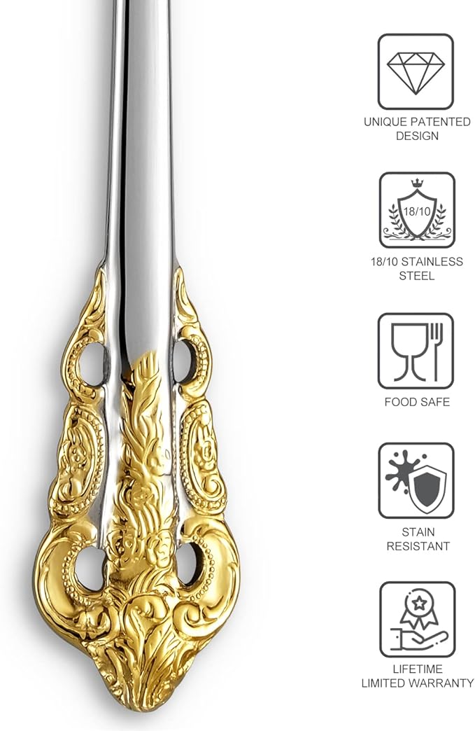 KEAWELL Luxury 6.3" Teaspoons, 18/10 Stainless Steel, Gorgeous Small Spoons - Image 3