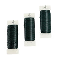 Green Floral Wire 3 Pack 114 Yards 22 Gauge Flexible Paddle Craft Wire by PAULEEN