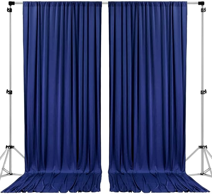 AK TRADING CO. 10 feet x 8 feet IFR Polyester Backdrop Drapes Curtains Panels by Fabrics%7CEventDecor%7CCrafts%7CUpholsteryFoam
