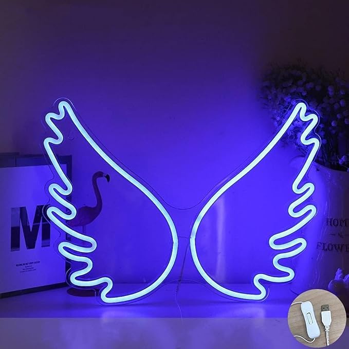Ulalaza Neon Light Sign LED Night Lights USB Operated Decorative Marquee Sign by Ulalaza