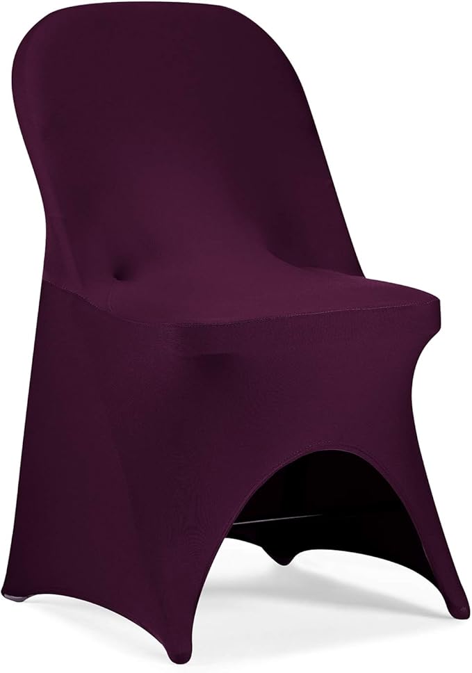 Peomeise Stretch Spandex Folding Chair Cover by Peomeise