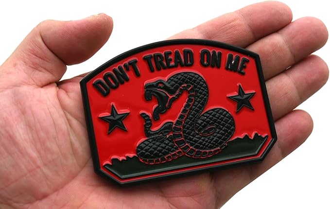 1x Gadsden Flag Rattlesnake Car Emblem 3D Decal Sticker - Image 5