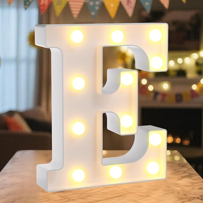 LED Marquee Light Up Letters Sign by NANXU