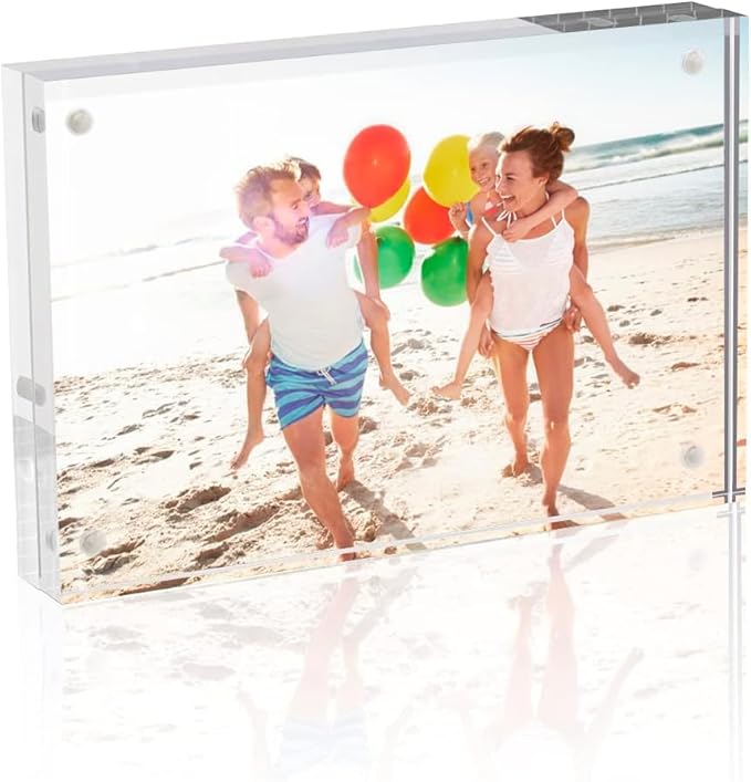 TWING 5x7 Acrylic Frame for Pictures, Picture Frame 5x7, 12 + 12MM Thickness by TwingRepublic