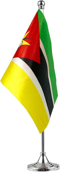 GentleGirl.USA Mozambique Table Flags, Stick Small Mini Mozambican Flag Office by GentleGirl
