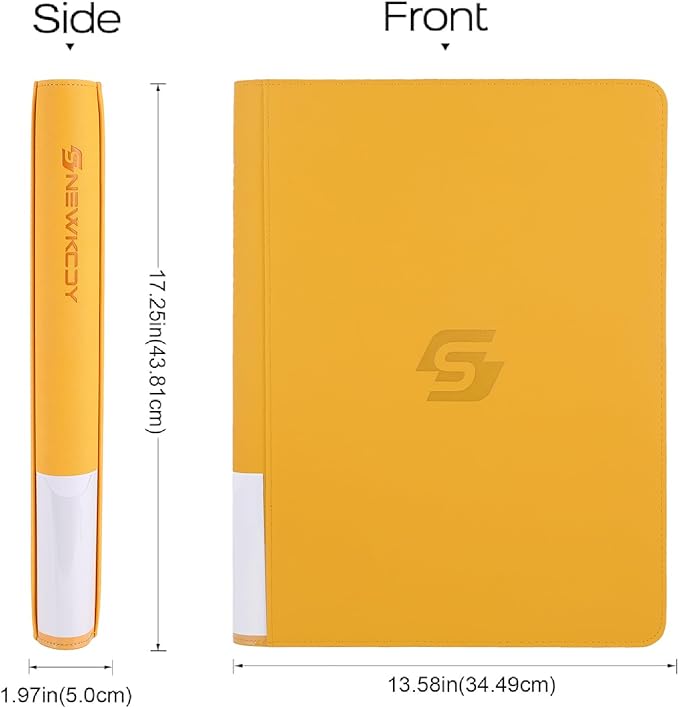 Snekdy premium 1024-pocket trading card binder, 16-pocket cards album, - Image 4