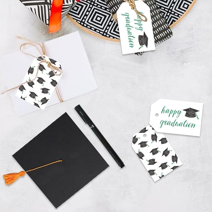 50 Pcs Graduation Gift Tags, Congrats Grad Party Favors Gift Tags - Image 3