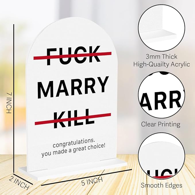 Funny Wedding Gifts for Newlyweds Couples Bridal Shower Gifts for Bride and - Image 2