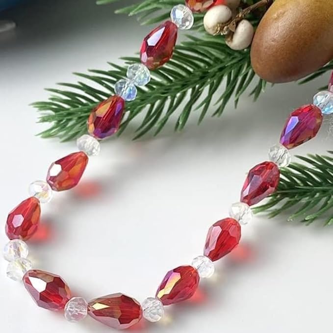 200pcs 3x5mm Teardrop Crystal Glass Beads - Image 5