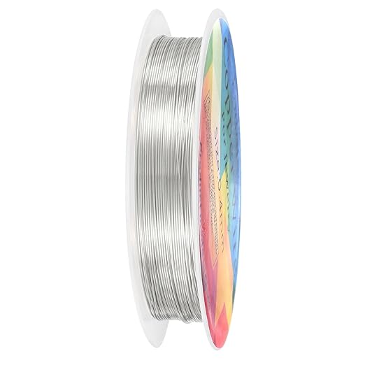 0.4 mm/26 Gauge Copper Wire for Jewelry Making, 30.2FT Copper Beading Craft by MMETERXITY