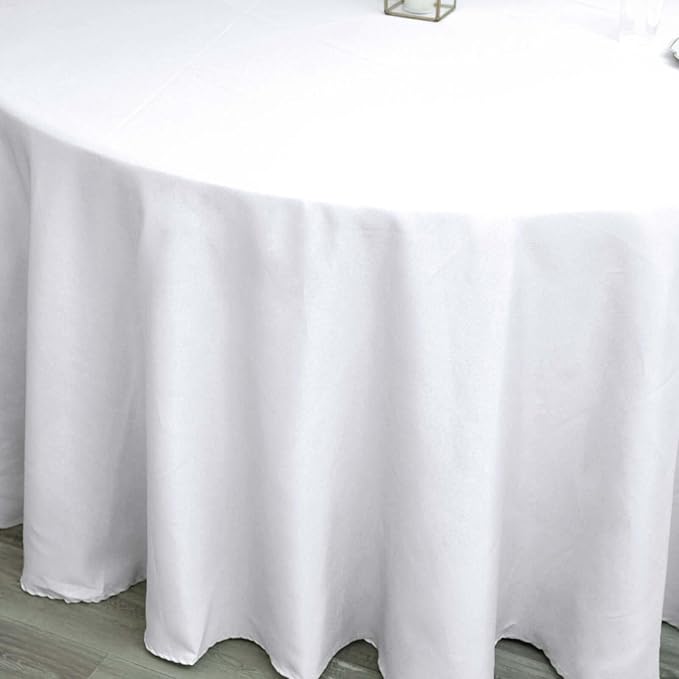 Efavormart Round Tablecloth, 120 Inch Stain & Wrinkle Resistant Washable Table - Image 8