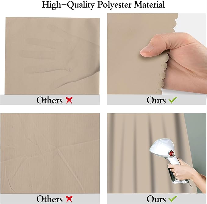 Beige Screen Backdrop 5x7ft Photography Background Meeting Photo Studio - Image 6