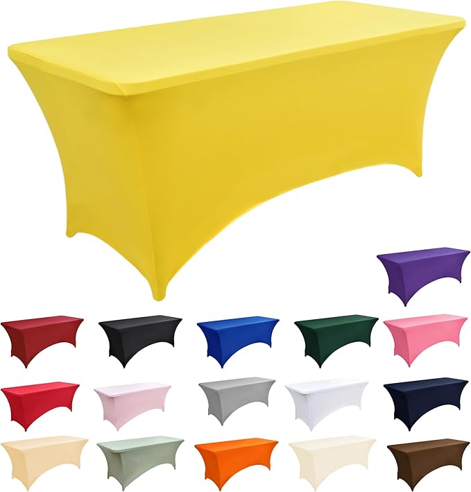 6-Pack 6ft Spandex Table Covers - Image 3
