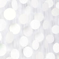 White Glitter Party-Decorations Paper-Garland Streamers - 52ft Birthday Banner by Hugfond