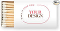Weddingstar Matchboxes Stickers by WEDDINGSTAR