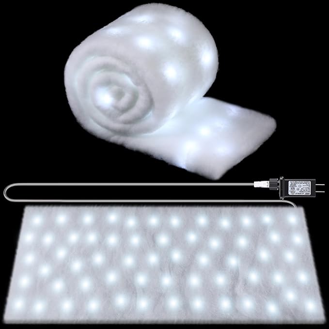 VIHOSE Christmas Snow Blanket by VIHOSE