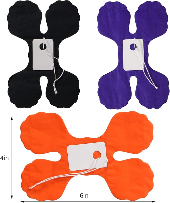 Black-Orange Purple Halloween Party-Decorations Streamers-Garland - Image 3
