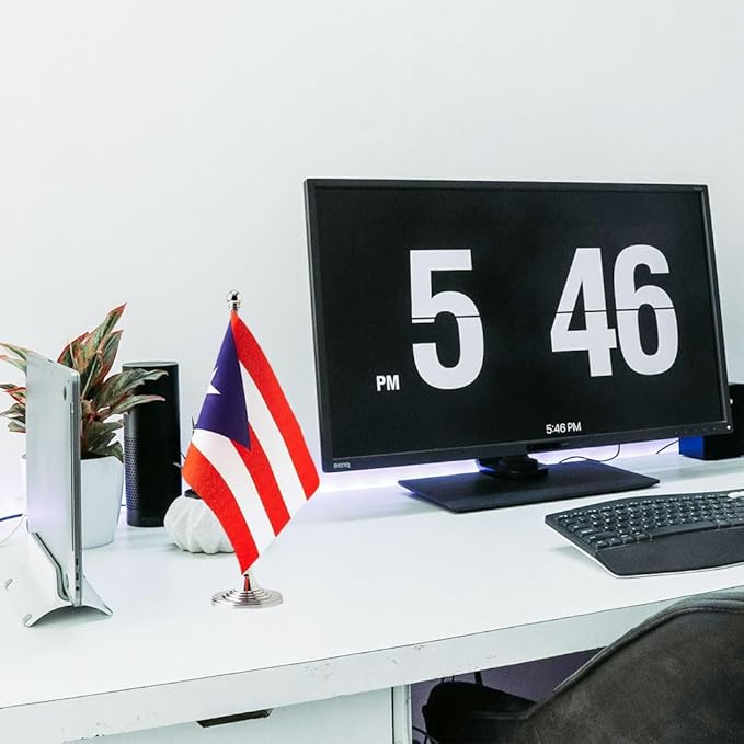 Puerto Rico Flag Puerto Rican Flags, Small Mini Puerto Rican Desk Flag - Image 5