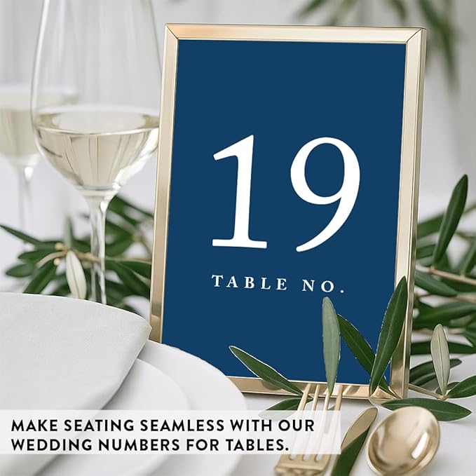 Andaz Press Table Numbers 1-20 On Perforated Paper, 4X6-Inch Single Sided Sign - Image 6