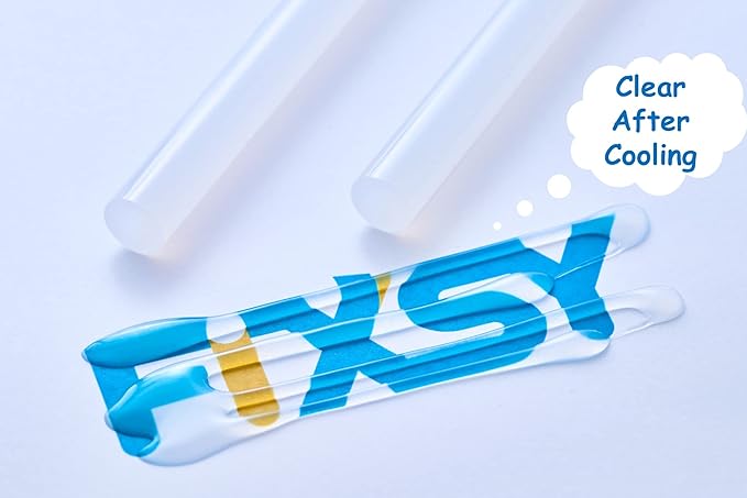 FIXSY Hot Glue Gun Sticks All Purpose, Full Size 10" Long x .44" Diameter 7/16 - Image 3