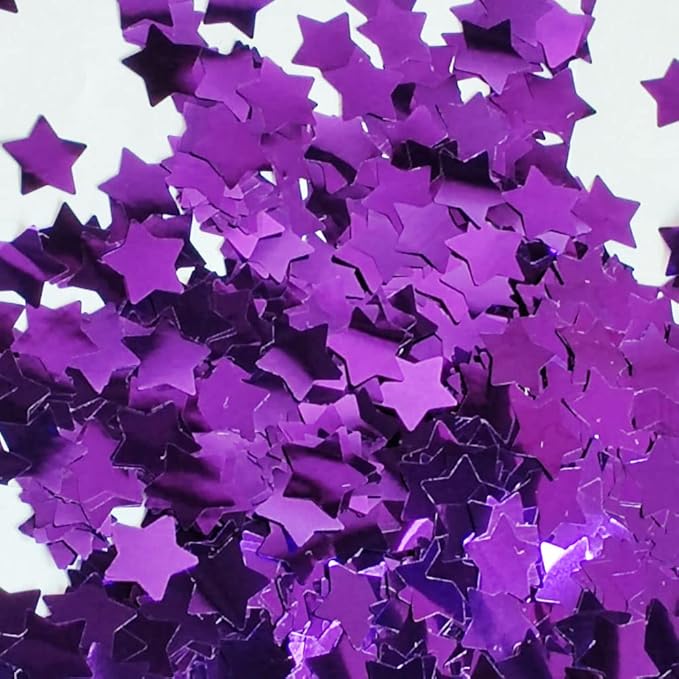 Purple Star Confetti by CC+wonderland+zone