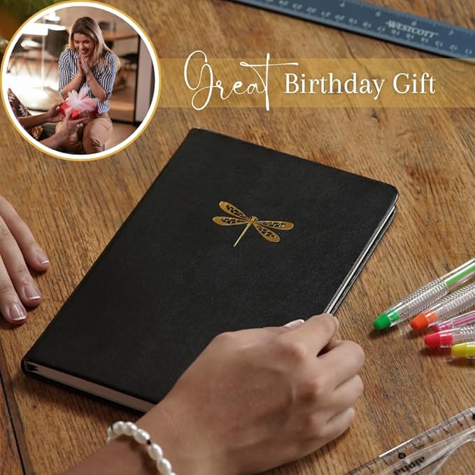 SETTINI Dotted Journal, 192 Archival-Quality Pages, QuillEase Bleed-Free Paper - Image 2