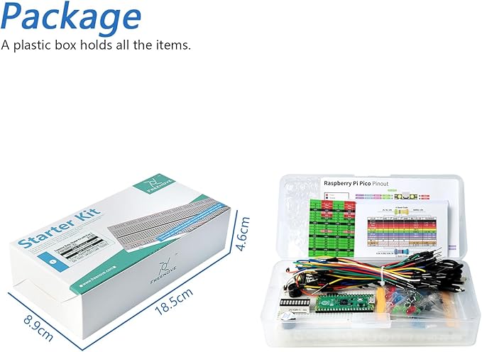 Freenove Basic Starter Kit for Raspberry Pi Pico 2, Dual Arm Cortex-M33 and - Image 7