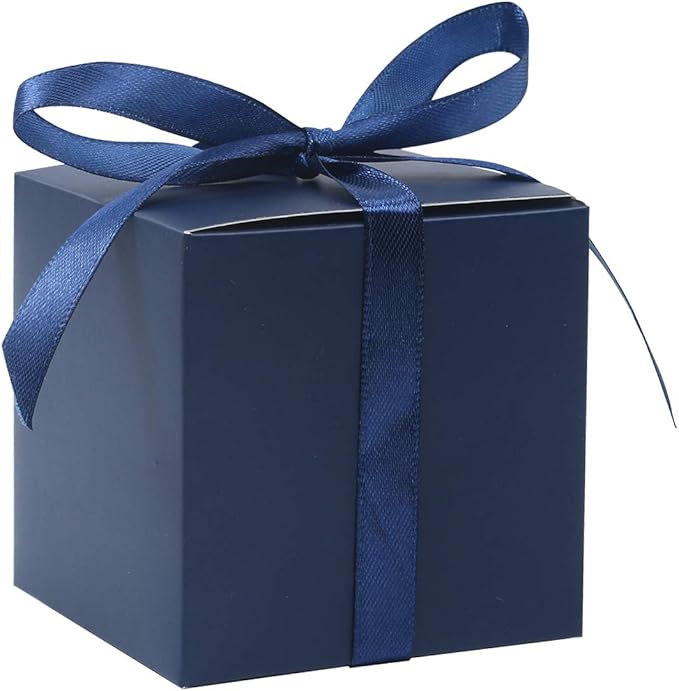 COTOPHER 100pcs Small Gift Boxes, Favor Boxes 2x2x2 inches Paper Gift Boxes - Image 6