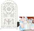 Mexico Theme Arch Stand Covers Fiesta Wedding Party Elastic Fabric Background by NIVIUS+PHOTO