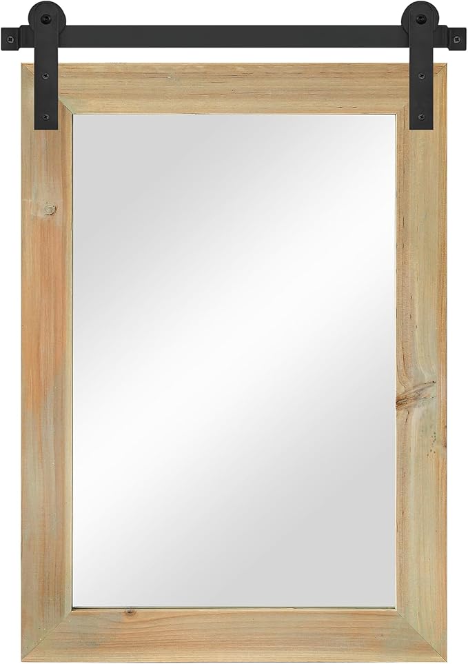 COGOOD Farmhouse Barn Door Mirror - Image 8