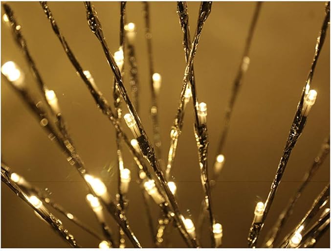 Autohigh 3-PK Lighted Branches 60 LEDs Warm White Lighting Artificial Willow - Image 2