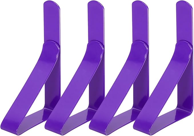 uxcell 4 Pack Tablecloth Clips, Stainless Steel Table Cloth Cover Clamps by uxcell