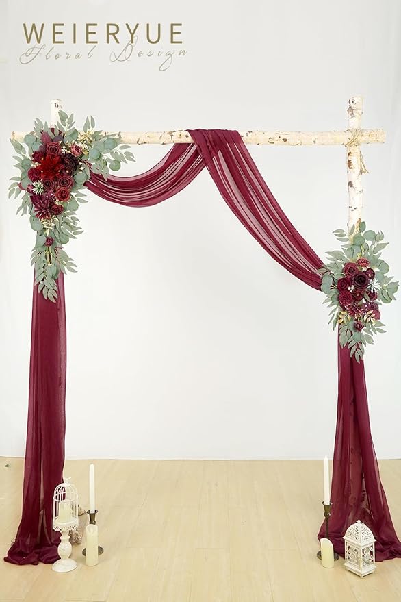 Artificial Wedding Arch Flowers Kit - Image 2