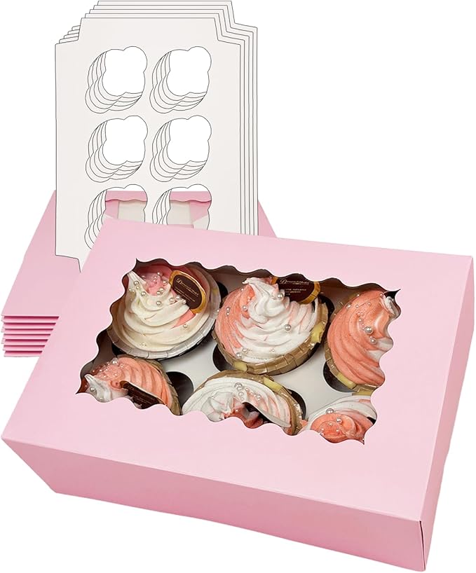 Bakepacker Auto-pop up 6 Cupcake Boxes - Image 6