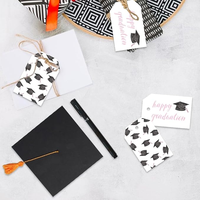 50 Pcs Graduation Gift Tags, Congrats Grad Party Favors Gift Tags - Image 5