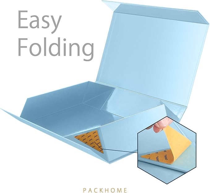 PACKHOME Extra Large Gift Box 17.5x11.3x4.3 Inches, Sturdy Shirt Box - Image 4