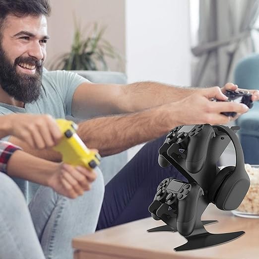 Controller Holder, Game Controller Rack Headset Stand - Image 9