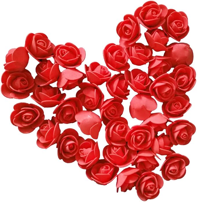 Artificial Flowers 100PCS 3CM Mini Fake Roses - Image 3