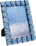 Isaac Jacobs Decorative Sparkling Navy Jewel Picture Frame, Photo Display & by IsaacJacobs