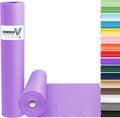 Vanhench 17.5"×963" Wrapping Paper Purple, Solid Color Art Kraft Craft Paper by Vanhench