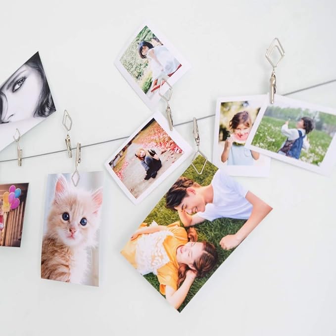 TFu Multi-Purpose Steel Wall Hanging Photo Display Cable Wire Rod - Image 4