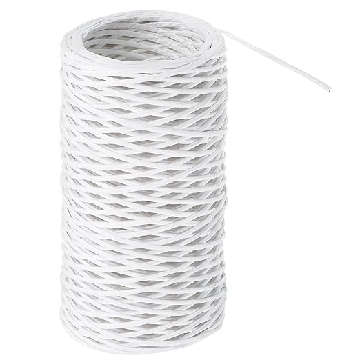 PATIKIL 164 Feet Floral Bind Wire Wrap Twine, 1mm Florist Wire Iron Wire Paper by PATIKIL