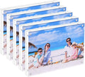 Premium Acrylic Photo Frame 4x6-5 Pack Gift Box Package, Perfect Decorate by JUOIFIP