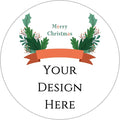 100-1000pcs Custom Stickers Merry Christmas Stickers Personalized Labels by Unknown