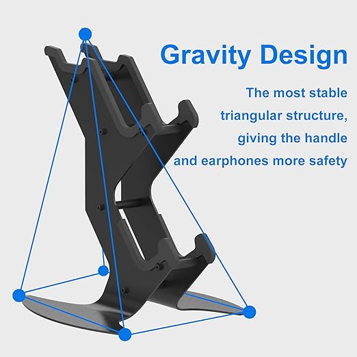 Controller Holder, Game Controller Rack Headset Stand - Image 4