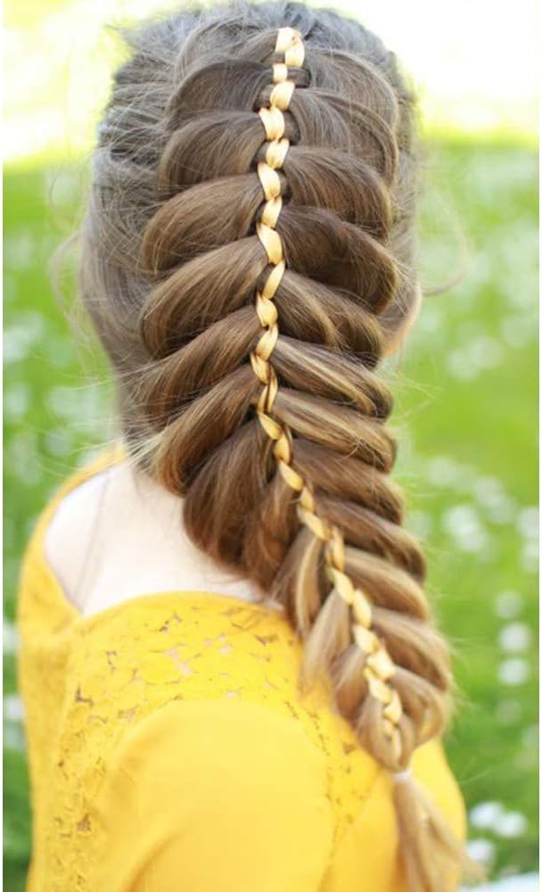 TONIFUL 3/8 Inch x 100yds Gold Satin Ribbon Thin Solid Fabric Ribbons Roll - Image 4