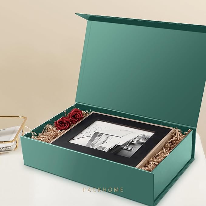 PACKHOME 6 Extra Large Gift Boxes 17.5x11.3x4.3 Inches, Sturdy Shirt Boxes - Image 3