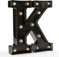 OYCBUZO Light Up Black Alphabet Marquee Letters Sign LED Marquee Number Lights by OYCBUZO